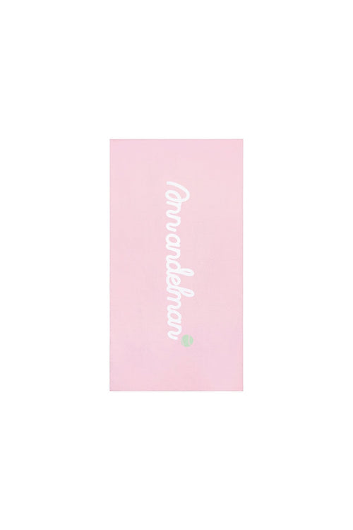 Pink Tennis Beach Towel - ANN ANDELMAN