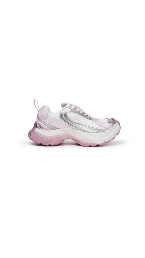 Pink The Fusion Retro Running Shoes - ANN ANDELMAN