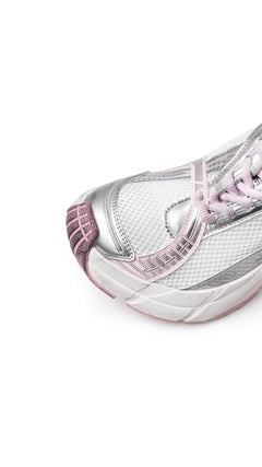 Pink The Fusion Retro Running Shoes - ANN ANDELMAN