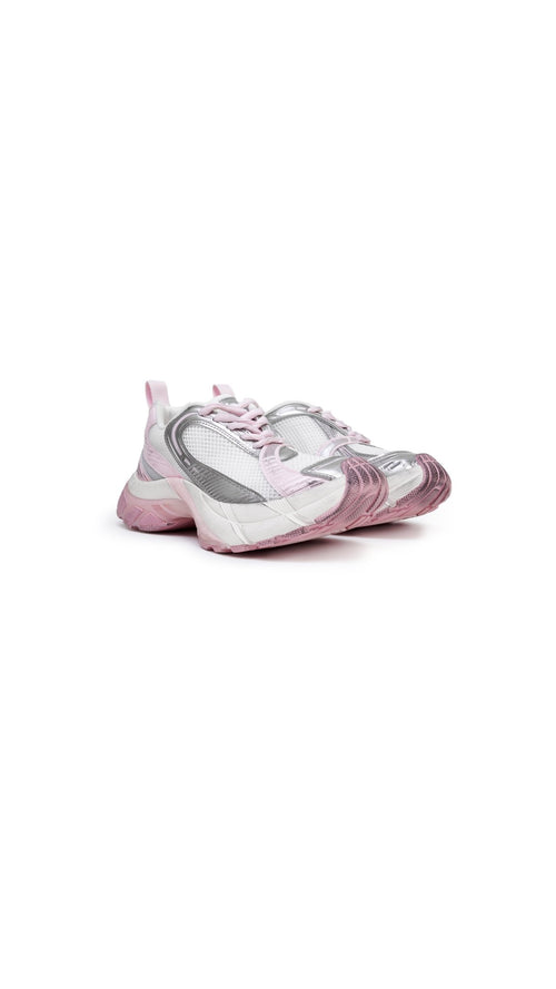 Pink The Fusion Retro Running Shoes - ANN ANDELMAN