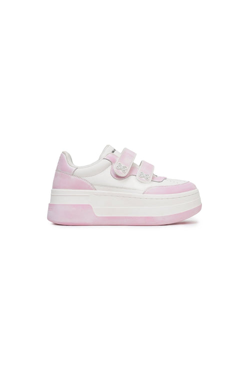 Pink Velcro Sneakers - ANN ANDELMAN