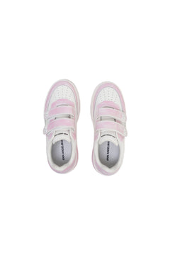 Pink Velcro Sneakers - ANN ANDELMAN