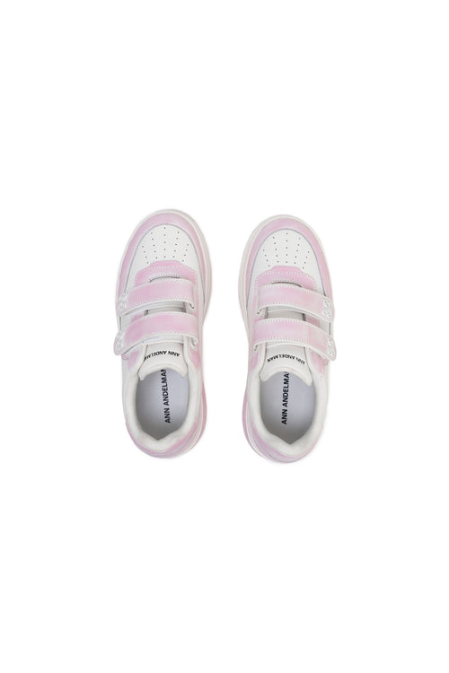 Pink Velcro Sneakers - ANN ANDELMAN