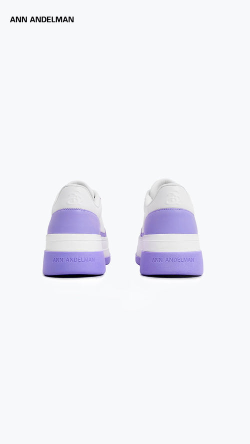 Purple Platform Sneaker - ANN ANDELMAN