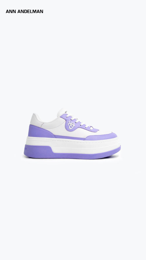 Purple Platform Sneaker - ANN ANDELMAN