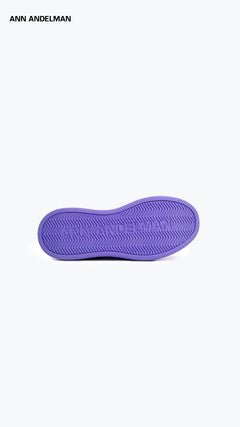 Purple Platform Sneaker - ANN ANDELMAN