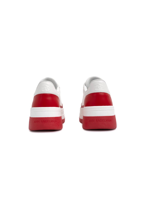 Red Platform Sneaker - ANN ANDELMAN