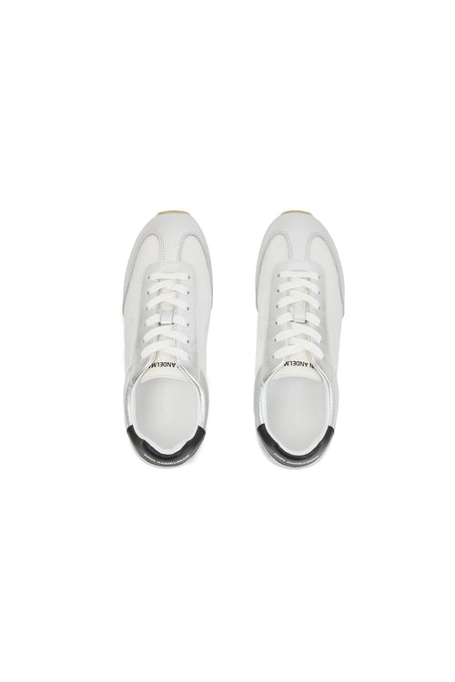 Silver Minimalist Cortez Shoes - ANN ANDELMAN