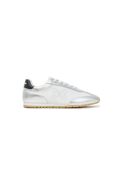 Silver Minimalist Cortez Shoes - ANN ANDELMAN
