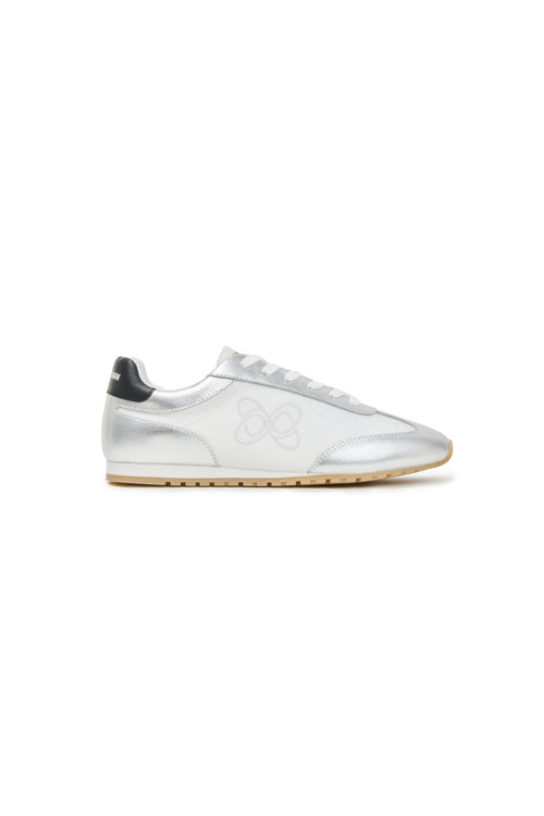 Silver Minimalist Cortez Shoes - ANN ANDELMAN