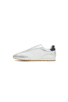 Silver Minimalist Cortez Shoes - ANN ANDELMAN