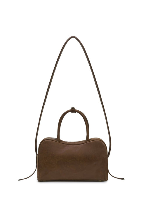 Terra Coffee Crossbody Handbag - ANN ANDELMAN