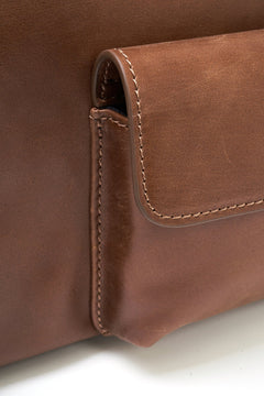 Terra Coffee Crossbody Handbag - ANN ANDELMAN