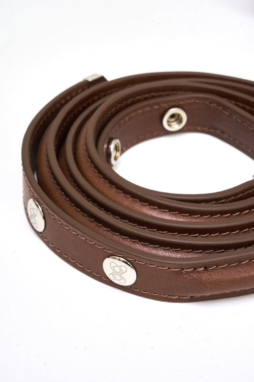 Terra Coffee Crossbody Handbag - ANN ANDELMAN