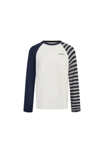 White Asymmetrical Raglan Long - sleeved Top - ANN ANDELMAN