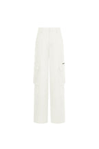 White Cargo Pants - ANN ANDELMAN