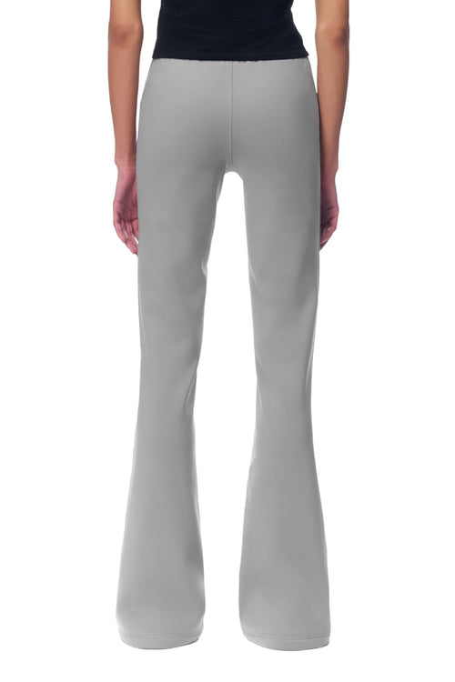 White Flared Yoga Pants - ANN ANDELMAN