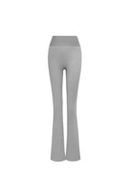 White Flared Yoga Pants - ANN ANDELMAN