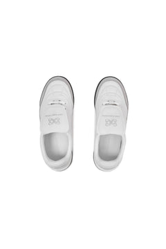 White Flip-up Sneakers - ANN ANDELMAN
