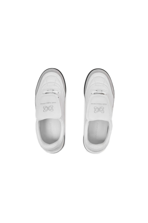 White Flip-up Sneakers - ANN ANDELMAN