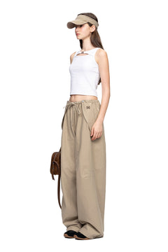 White Metal Button Hollow Vest - ANN ANDELMAN