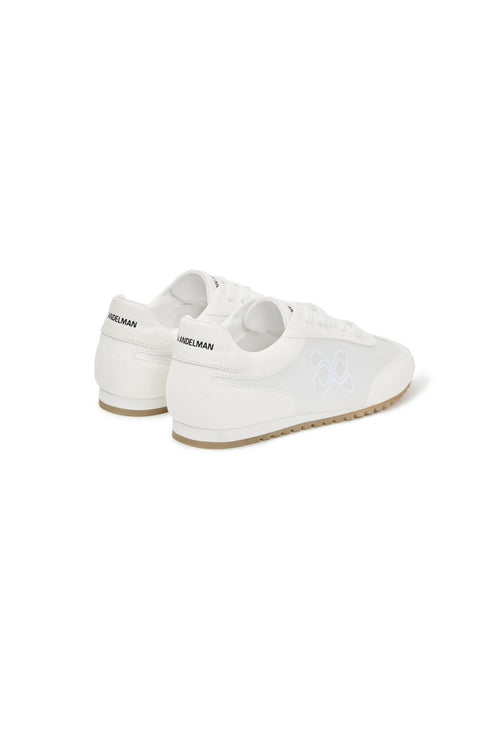 White Minimalist Cortez Shoes - ANN ANDELMAN