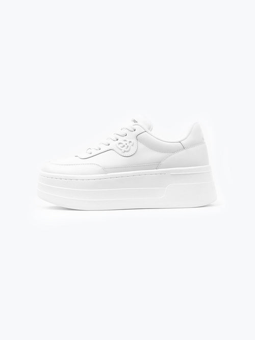 White Platform Sneaker - ANN ANDELMAN