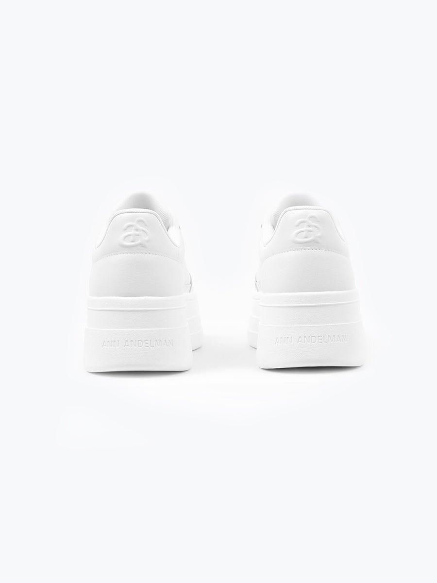 White Platform Sneaker | Ann Andelman Official