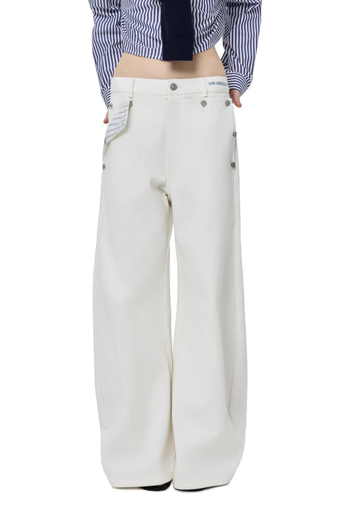 White Sailor Jeans - ANN ANDELMAN
