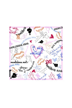 White Scarf (Backless Tube Top) - ANN ANDELMAN