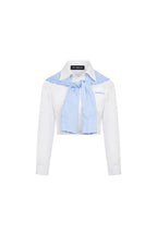 White Short Fake Two - piece Shirt - ANN ANDELMAN