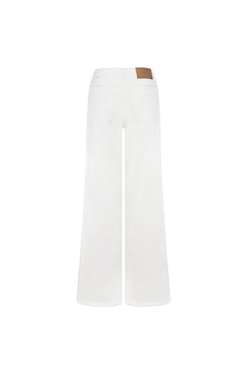 White Straight - Leg Jeans - ANN ANDELMAN