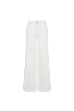 White Straight - Leg Jeans - ANN ANDELMAN