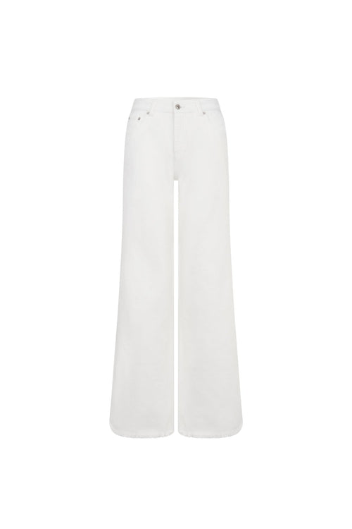 White Straight - Leg Jeans - ANN ANDELMAN