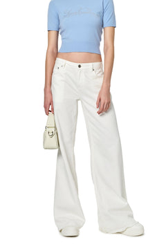 White Straight - Leg Jeans - ANN ANDELMAN