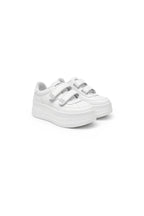 White Velcro Sneakers - ANN ANDELMAN