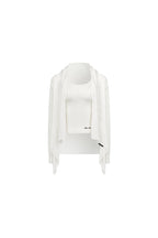 White Vest and Cardigan Two-piece Set - ANN ANDELMAN