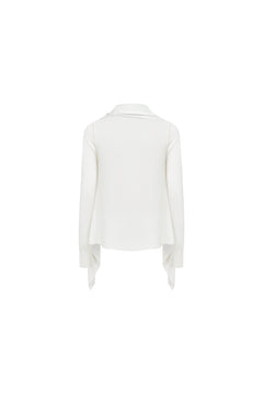 White Vest and Cardigan Two-piece Set - ANN ANDELMAN
