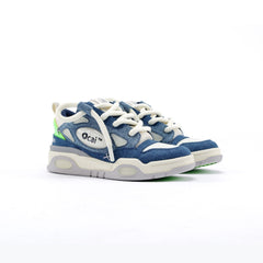 Ann Andelman x Ocai Blue Retro Classic Sneakers - ANN ANDELMAN