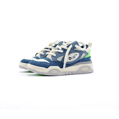 Ann Andelman x Ocai Blue Retro Classic Sneakers - ANN ANDELMAN