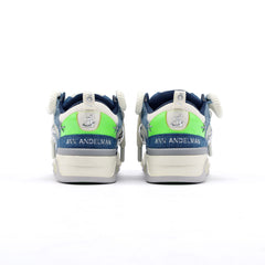 Ann Andelman x Ocai Blue Retro Classic Sneakers - ANN ANDELMAN