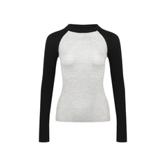 Black and Grey Long Sleeve - ANN ANDELMAN