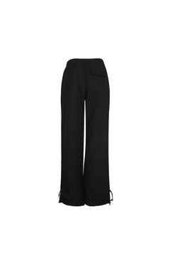 Black Paratrooper Pants - ANN ANDELMAN