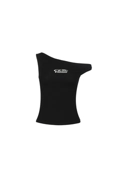 Black Strapless Halter Top - ANN ANDELMAN