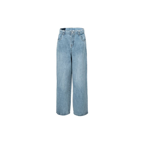 Blue Double Layer Jeans - ANN ANDELMAN