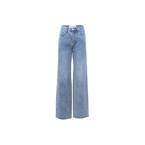 Blue Wide Leg Jeans - ANN ANDELMAN