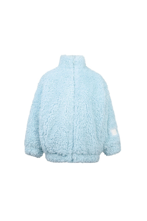 Blue Wool Jacket - ANN ANDELMAN