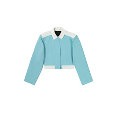 Blue Work Jacket - ANN ANDELMAN