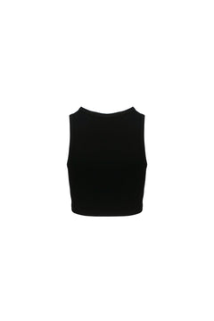 Crystal Vest Black - ANN ANDELMAN