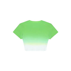 Green Dip-Dye T-Shirt - ANN ANDELMAN